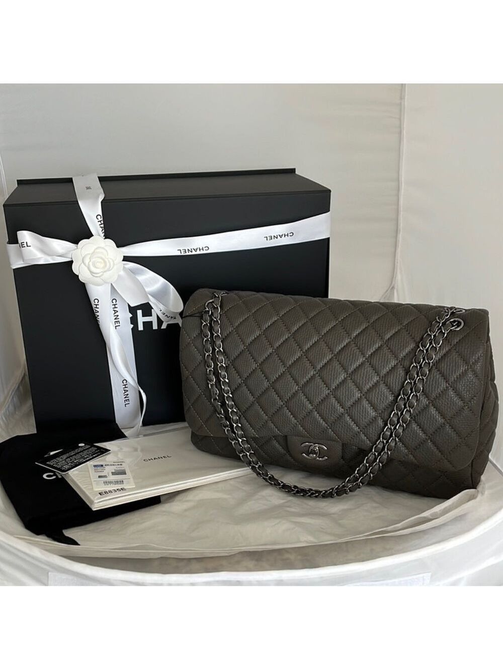 CHANEL XXL Jumbo Classic Flap Bag